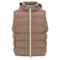 Geci Brunello Cucinelli Padded Wool Vest Barbati
