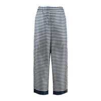Pantaloni casual Max Mara Nine Printed Silk Pants With Belt Femei