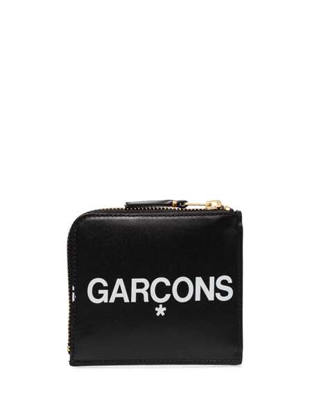 Portofele Comme des Garons Comme Des Garons Huge Logo Wallet Black Femei (BM 18511875) 2