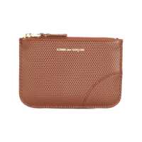 Portofele Comme Des Garçons Logo Leather Wallet Femei