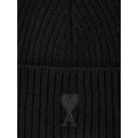 Accesorii AMI Paris pentru Barbati - Caciuli AMI Paris AMI Paris Beanie Adc Accessories Black Barbati (BM 18512106) - B-mall.ro