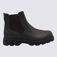 Bocanci Tod'S Dark Brown Leather Boots Barbati