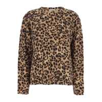 Topuri Animalier Round Neck Pull Femei
