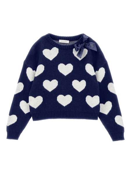 Pulovere Monnalisa COTTON WOOL SWEATER Blue Fete (BM 18512592) 1