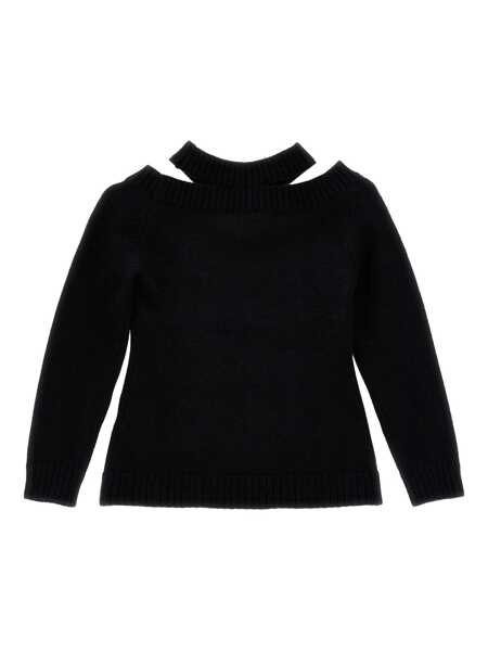 Pulovere Monnalisa CUTOUT SWEATER Black   Fete (BM 18512682) 2