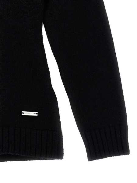 Pulovere Monnalisa CUTOUT SWEATER Black   Fete (BM 18512682) 3