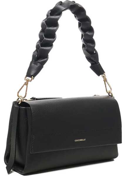 Genti de umar Coccinelle Boheme Shoulder Bag NOIR/COGNAC Femei (BM 18512881) 3