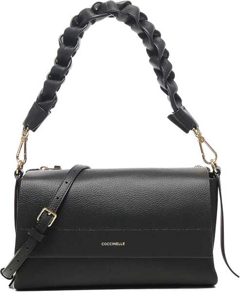 Genti de umar Coccinelle Boheme Shoulder Bag NOIR/COGNAC Femei (BM 18512881) 1