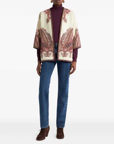 Jachete ETRO Paisley motif Kesa Jacket X0801 Femei (BM 18512902) 2