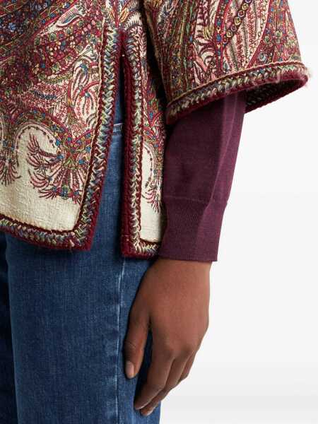 Jachete ETRO Paisley motif Kesa Jacket X0801 Femei (BM 18512902) 4
