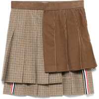 Fuste Pleated Miniskirt Femei