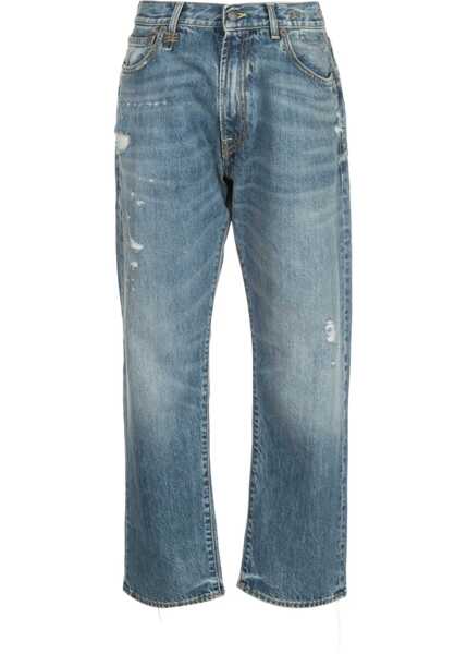 Blugi R13 Boyfriend Jeans BAIN W RIPS Femei (BM 18512950) 1