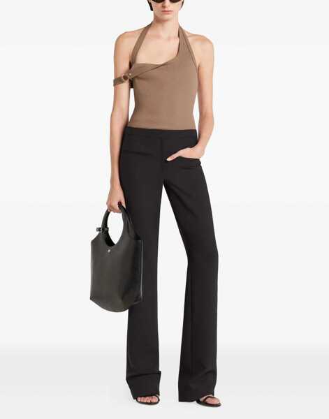 Bluze COURRGES Asymmetrical Tank Top BEIGE Femei (BM 18513112) 3