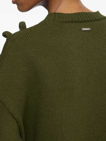 Pulovere casual JW Anderson Loop Cropped Jersey GREEN Femei (BM 18513118) 4
