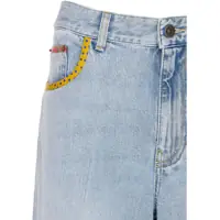 Imbracaminte Valentino Garavani Dama - Blugi skinny Valentino Garavani Embroidered Denim Pants DENIM Femei (BM 18513133) - B-mall.ro