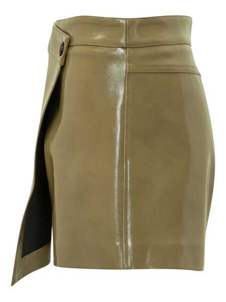 Pantaloni casual MSGM Msgm Msgm Bermuda Shorts GREEN Femei (BM 18513975) 2