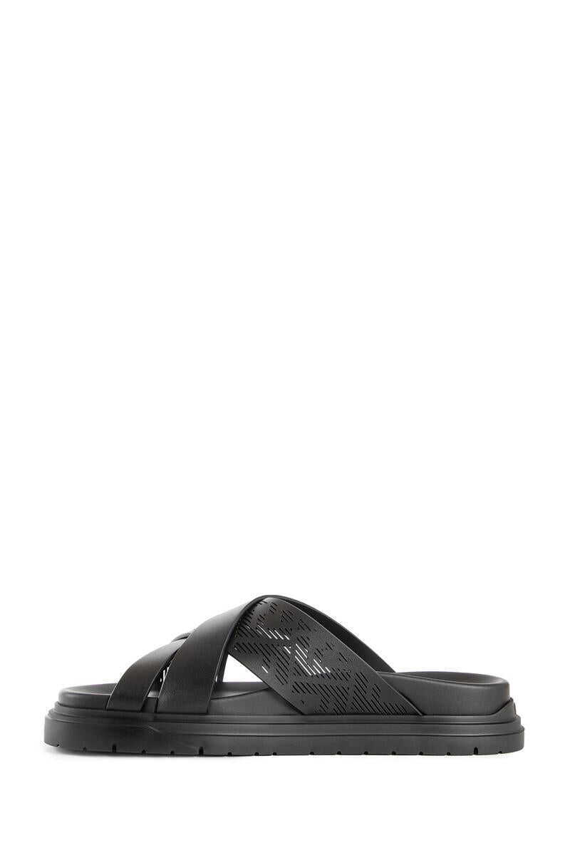 Sandale Fendi Fendi Sandals & Slides Black Barbati (BM 18514275) 2
