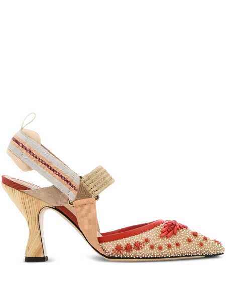 Pantofi cu toc Fendi Fendi Heeled Shoes PRINTED Femei (BM 18514413) 1