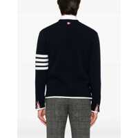 Pulovere Thom Browne pentru Barbati - Cardigane Thom Browne Thom Browne 4-Bar Wool Cardigan BLUE Barbati (BM 18515370) - B-mall.ro