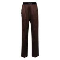 Pantaloni casual Tom Ford Silk Trousers Femei
