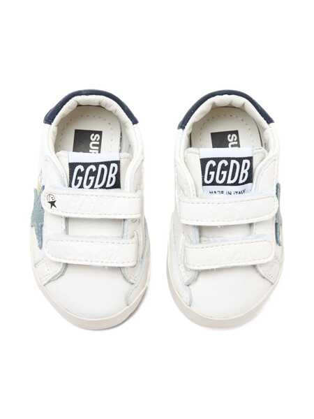 Sneakers Golden Goose BABY SCHOOL NAPPA UPPER WITH PRINTS SUEDE STAR LEATHER HEEL SNEAKERS White Fete (BM 18516048) 2