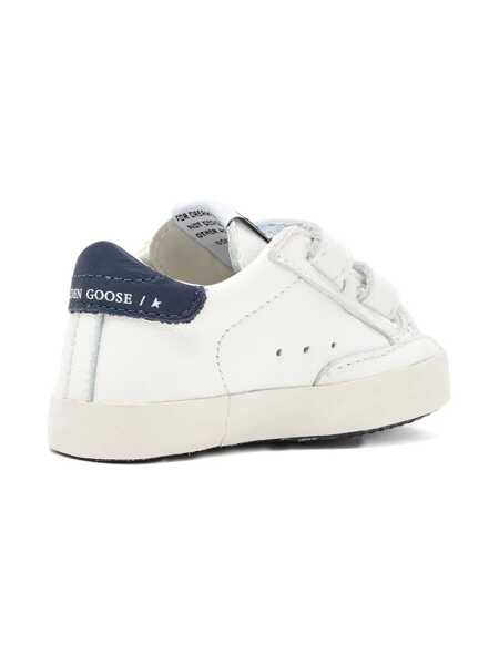 Sneakers Golden Goose BABY SCHOOL NAPPA UPPER WITH PRINTS SUEDE STAR LEATHER HEEL SNEAKERS White Fete (BM 18516048) 3