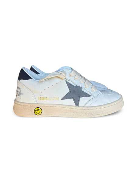 Sneakers Golden Goose BALLSTAR NAPPA UPPER TOE AND SPUR NABUK STAR LEATHER HEEL SNEAKERS White Fete (BM 18516081) 2
