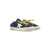 Golden Goose MAY SUEDE UPPER AND TOE LEATHER STAR AND HEEL SNEAKERS Blue