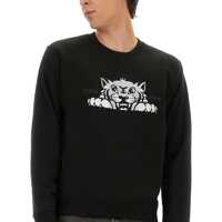 Topuri Kenzo pentru Barbati - Bluze de trening Kenzo Silm Fit Sweatshirt BLACK Barbati (BM 18516349) - B-mall.ro