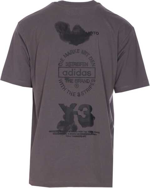 Tricouri Y-3 T-Shirt With Print GREY Barbati (BM 18516367) 2