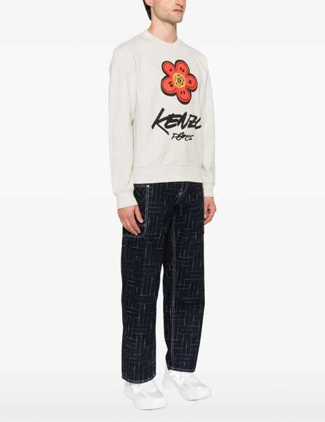 Bluze de trening Kenzo Classic Sweatshirt. GREY Barbati (BM 18516376) 3