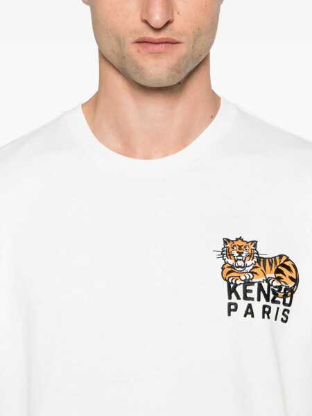 Tricouri Kenzo Slim Fit T-Shirt WHITE Barbati (BM 18516415) 4