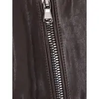 Imbracaminte Dama pagina 233 - Geci de piele Brunello Cucinelli Leather Jacket COFFEE Femei (BM 18517528) - B-mall.ro