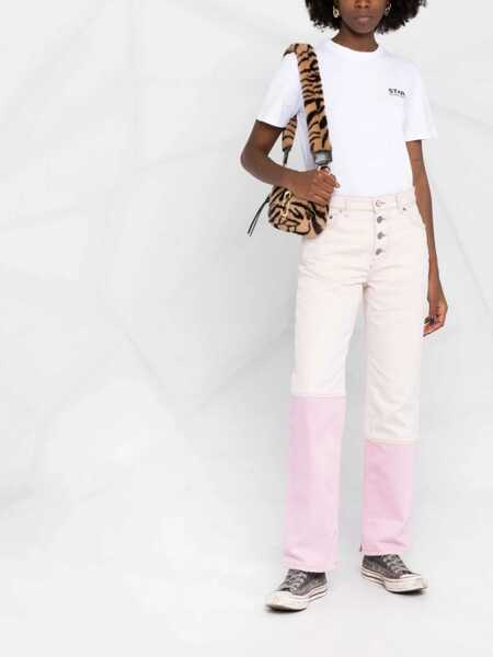 Tricouri Golden Goose Jersey T-Shirt WHITE Femei (BM 18517603) 2