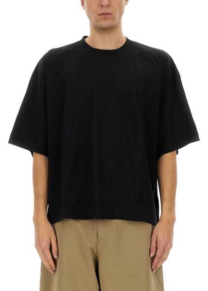 Tricouri STUDIO NICHOLSON T-Shirt In Jersey BLACK Barbati (BM 18517654) 1