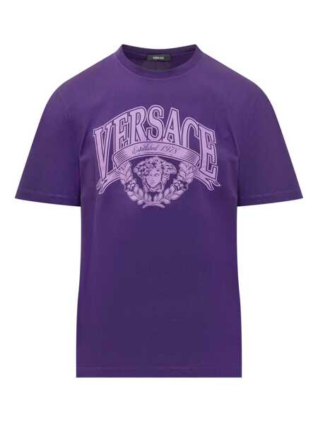 Tricouri Versace Versace Versace T-Shirt PURPLE Barbati (BM 18518130) 1