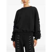 Pulovere Rotate Birger Christensen 'Lacing' Sweatshirt Femei