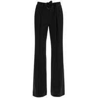 Pantaloni casual ROTATE Birger Christensen Rotate Birger Christensen Flared Long Pants With Flower