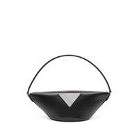 Genti de umar The Attico Piccola Leather Shoulder Bag Femei