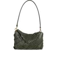 Genti de umar Rabanne 'Paco' Shoulder Bag In Khaki Femei