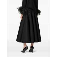 Imbracaminte Dama pagina 249 - Fuste Valentino Garavani Valentino Garavani Solid Crepe Couture Valentino Skirt Black Femei (BM 18519534) - B-mall.ro