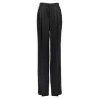 Pantaloni casual Saint Laurent Satin Pants Femei
