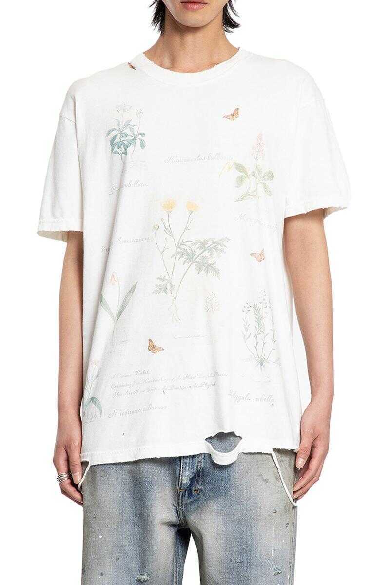 Topuri Ancellm Ancellm T-Shirts & Tank Tops WHITE Barbati (BM 18521100) 1