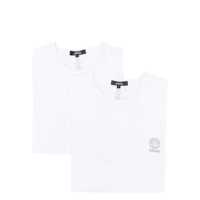 Sorturi de baie Versace Set Of 2 White Stretch Cotton 'Medusa' T-Shirts Barbati