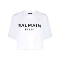 Tricouri Balmain Balmain Cropped Ss T-Shirt Clothing