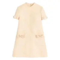 Rochii Valentino Garavani Wool And Silk Short Dress Femei