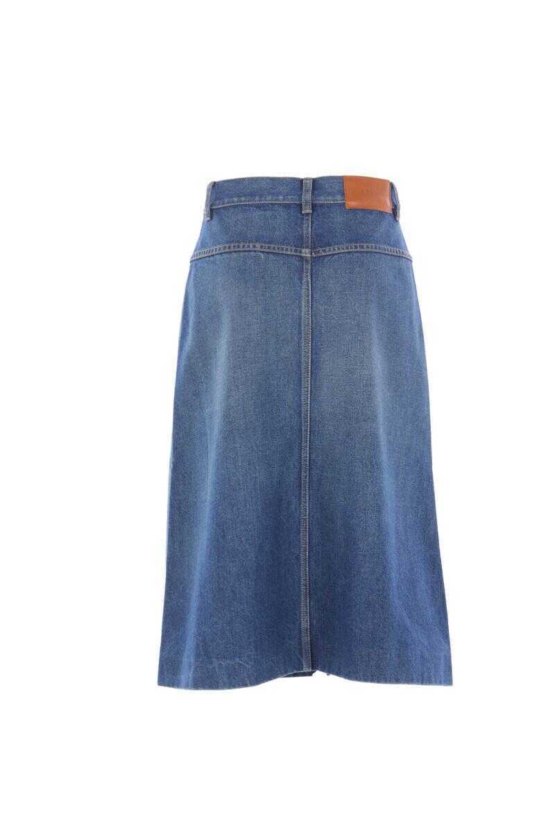 Fuste Chloe Chlo Skirts HAZY BLUE Femei (BM 18521559) 2