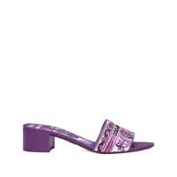 Sandale Dolce & Gabbana Maiolic Print Slide Sandals Femei