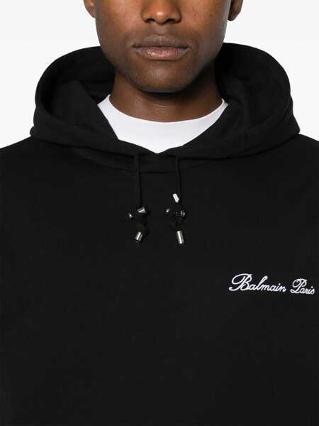 Pulovere Balmain Balmain Sweaters NOIR/BLANC Barbati (BM 18521754) 5