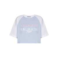 Tricouri Balmain Cropped Ss T-Shirt Clothing Femei